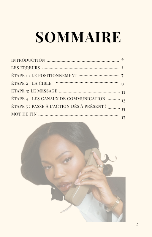 E-BOOK: CLARTÉ AVANT VISIBILITÉ